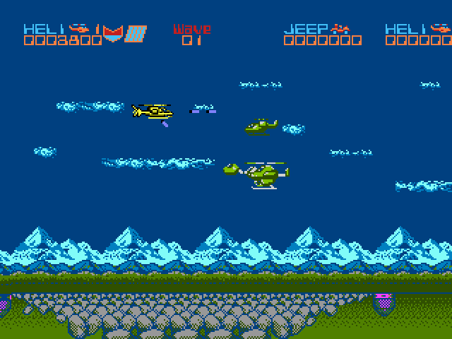 Silkworm [Falcon030] atari screenshot